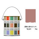 ペンキ 水性塗料 DIY ROOMBLOOM Matte figjam 1kg 赤 桃 レッド ピンク 日本ペイント | 水性ペンキ 水性塗料 室内壁 壁紙 室内用ペイント 壁塗料 屋内 赤桃色塗料 缶塗装 ニッペ 模様替え天井 室内塗料 つや消し 水性ペイント リフォーム