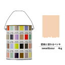 ペンキ 水性塗料 DIY ROOMBLOOM Matte sweet&sour 4kg 黄 肌 イエロー ベージュ 日本ペイント |塗装 塗料 水性ペンキ 水性塗料 黄 肌色塗料 缶塗装 ニッペ 模様替え天井 室内塗料 つや消し