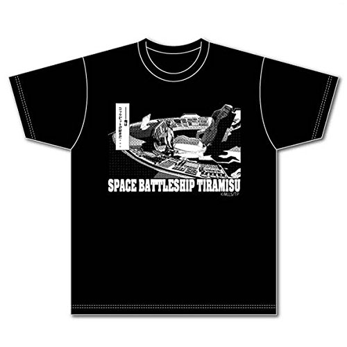 宇宙戦艦ティラミス コックピット柄Tシャツ ブラック Mサイズ 宇宙戦艦ティラミス コックピット柄Tシャツ ブラック Mサイズ