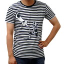 モンスターハンター × Optimystik ボーダーTシャツ(ハンター装備)M