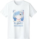 Re:ゼロから始める異世界生活 レム Ani Art aqua label Tシャツ メンズ Sサイズ