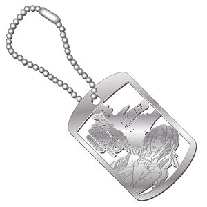 クジラの子らは砂上に歌う スオウ メタルアートドッグタグ