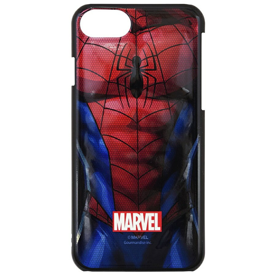 グルマンディーズ 〈MARVEL〉 iPhone8/7/6s/6(4.7インチ)対応3Dコスチュームハードケース スパイダーマン mv-129a