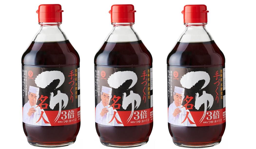 【スーパーセール価格】[山内本店] めんつゆ つゆ名人 400ml×3本セット /九州 熊本県 菊池 菊陽 老舗 醸造元 醤油 しょう油