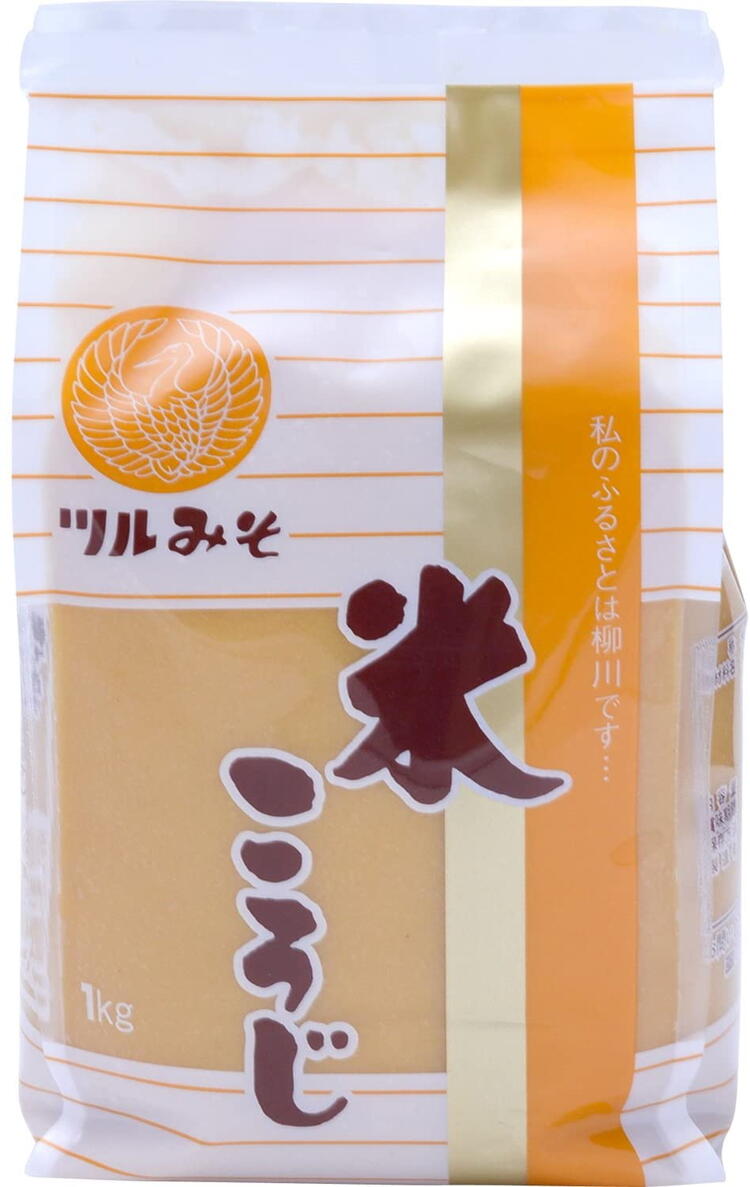 [鶴味噌醸造] ツルみそ 白秋 米こうじみそ 1kg /国産 福岡県 九州 味噌 甘み 香り 酢みそ 調味料