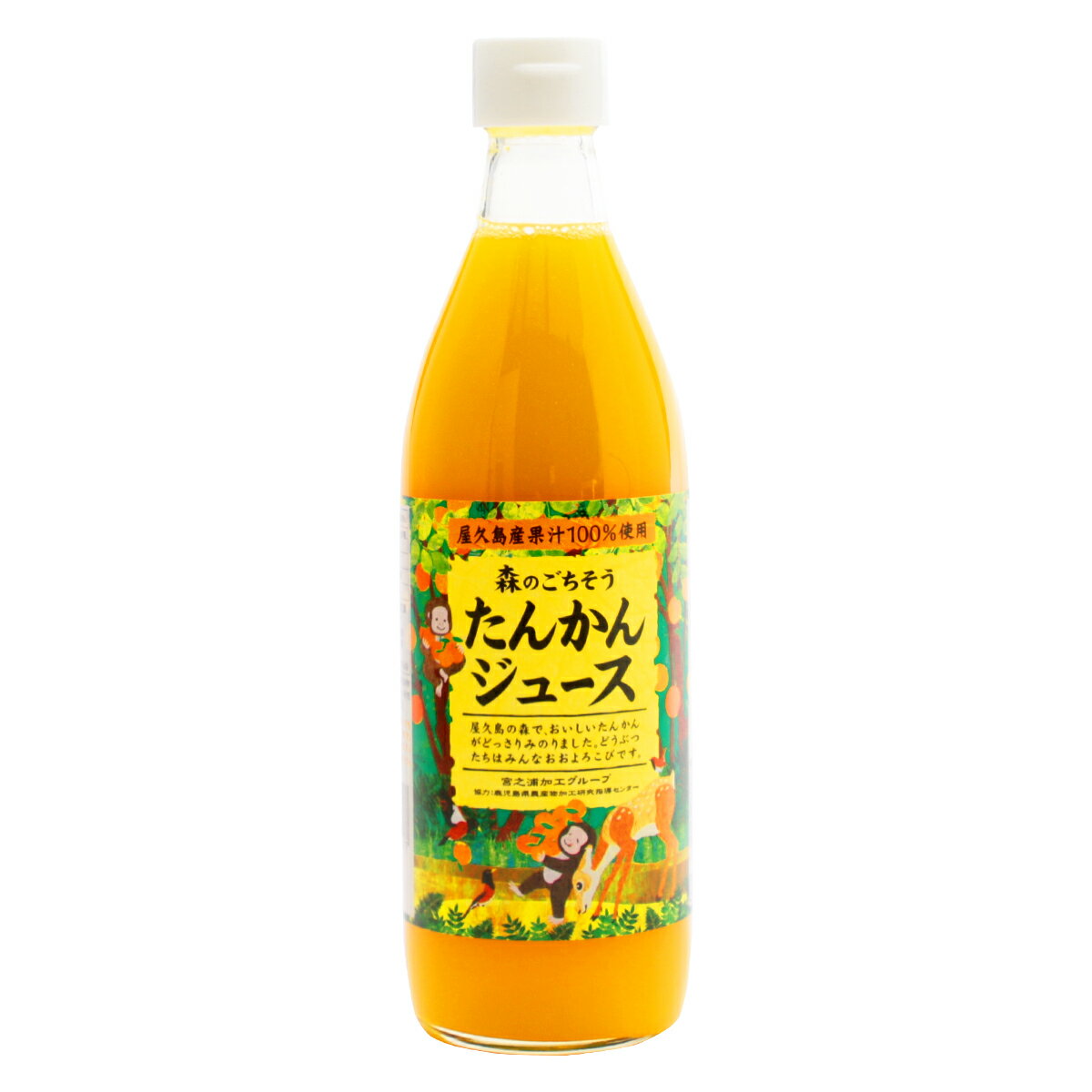 [馬場製菓] 濃縮果汁飲料 森のごちそう たんかん ジュース 500ml 鹿児島 屋久島 たんかん100％ 柑橘 ジュース 濃縮 2倍 森のごちそう しぼりたて果汁 果汁100％ 新鮮 みかん ぽんかん