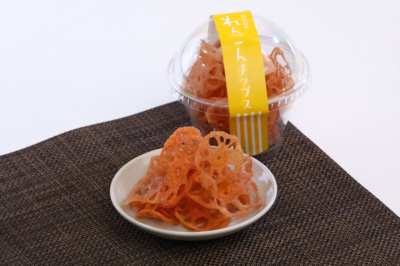 お菓子 [吉田青果] 徳島県産 れんこんチップ...の紹介画像2