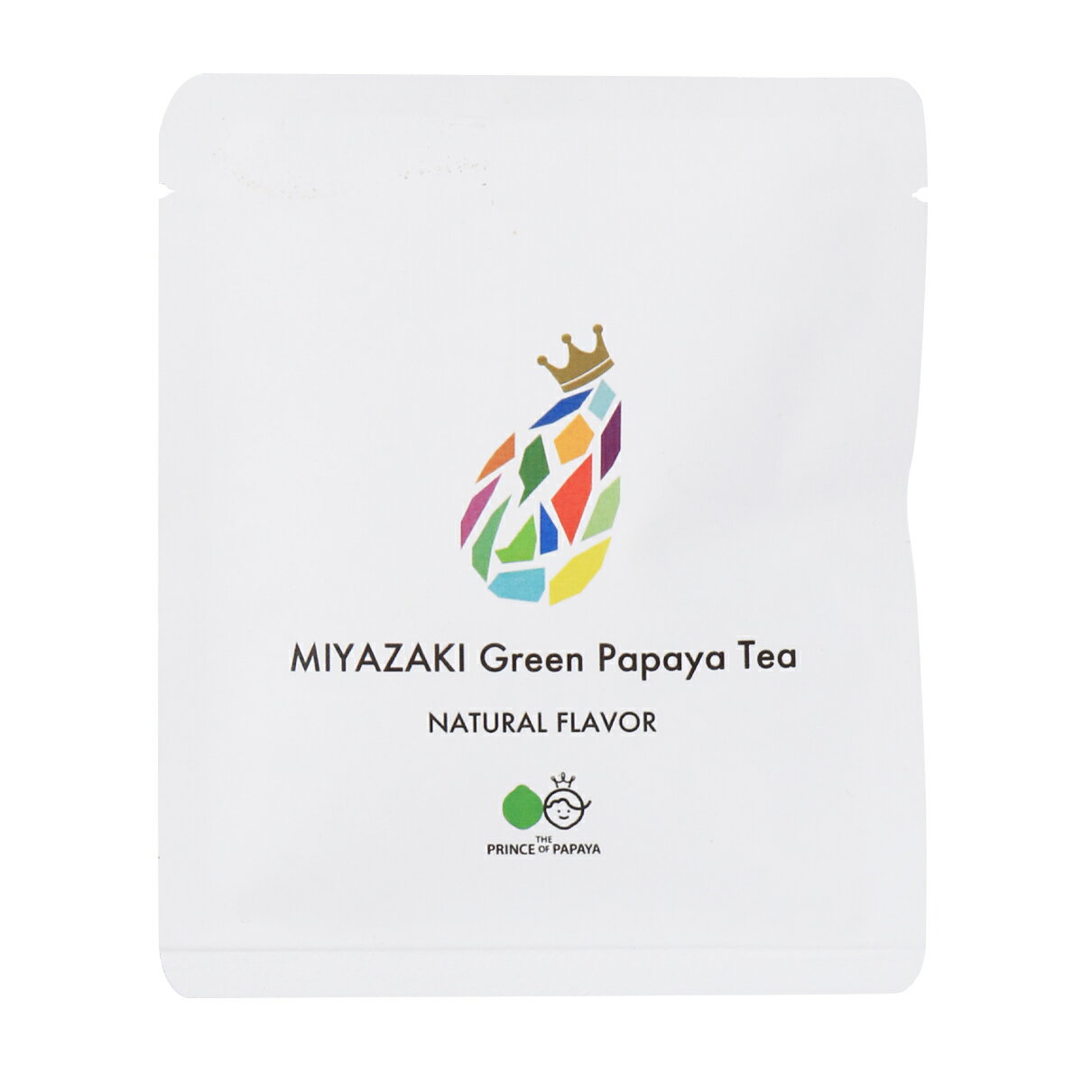 [パパイア王子] 果実茶 MIYAZAKI Green Papaya Tea NATURAL FLAVOR 3.0g(1.5g×2袋)/美容茶/パパイア茶/食物繊維/ポリフェノール/酵素/パパイアティー