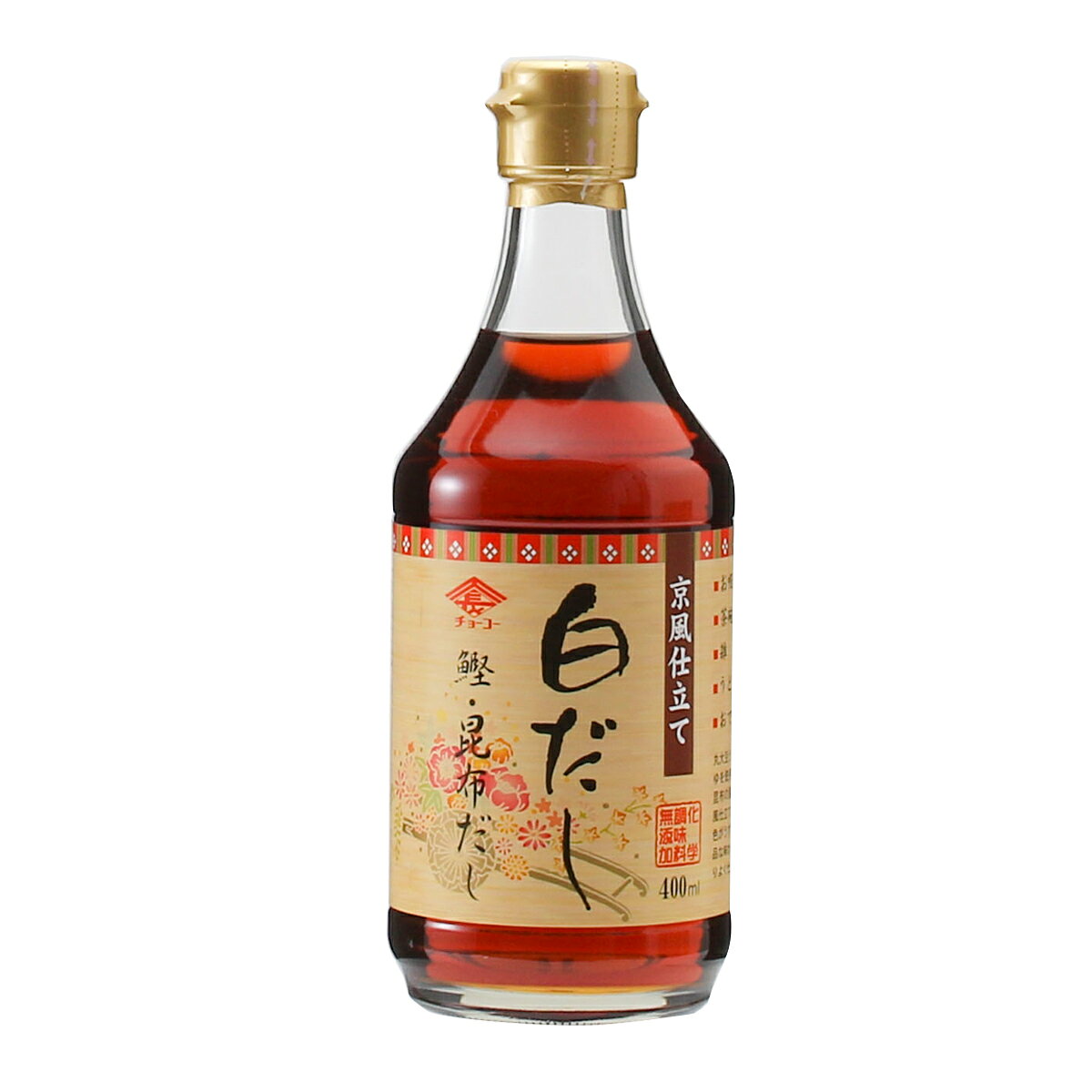 白だし [チョーコー醤油] 京風仕立て 白だし 400ml /だし だしの素 白だし うすくち醤油 味わい うすい 上品 かつお風味 うまみ