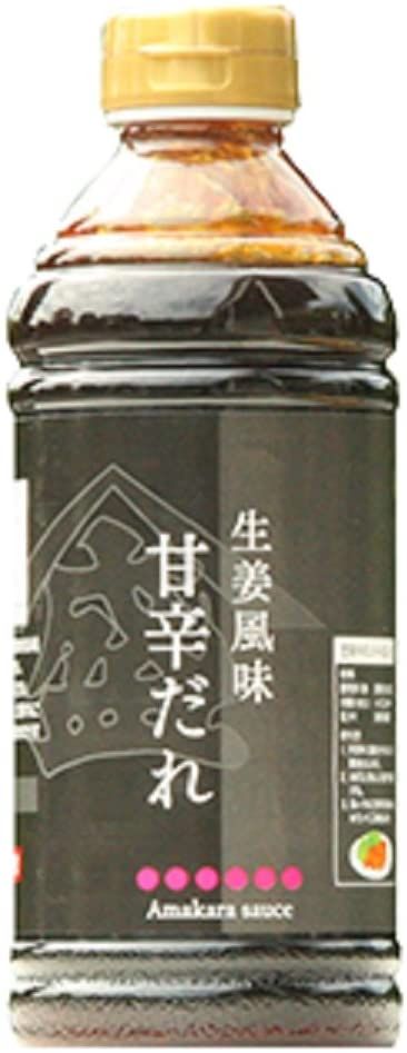 [橋本醤油] たれ 甘辛だれ 500ml /たれ タレ 調味料 しょうが タレから 唐揚げ ソース