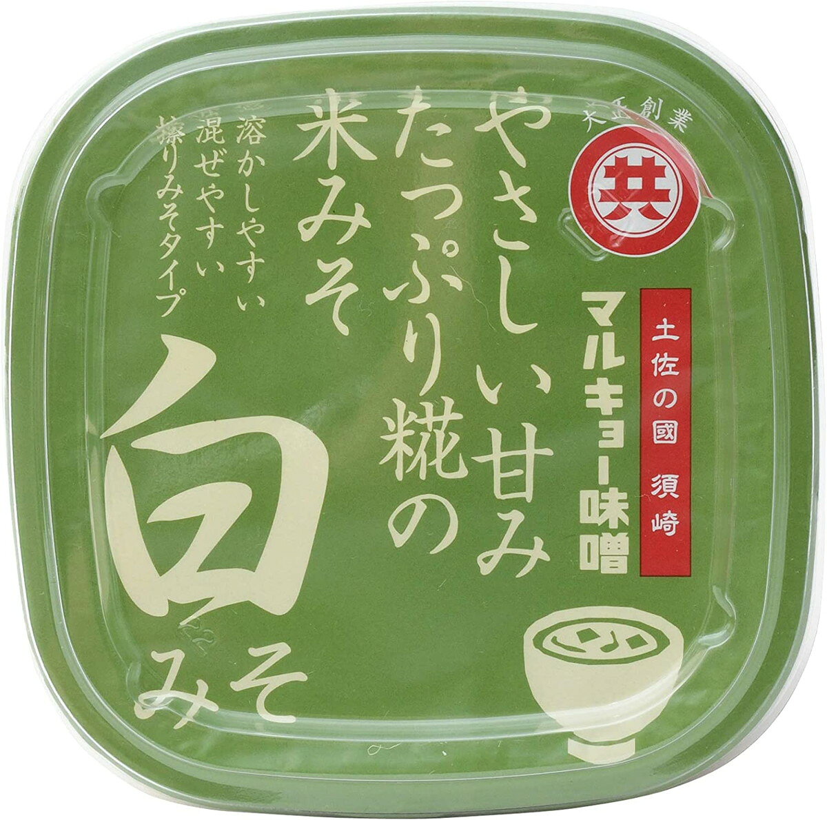 にじデパート楽天市場店の味噌 [マルキョー味噌・醤油] マルキョー 白みそ 500g /丸共味噌醤油 白味噌 擦りみそタイプ 米麹 お味噌汁 白和え 和えもの｜アングル2