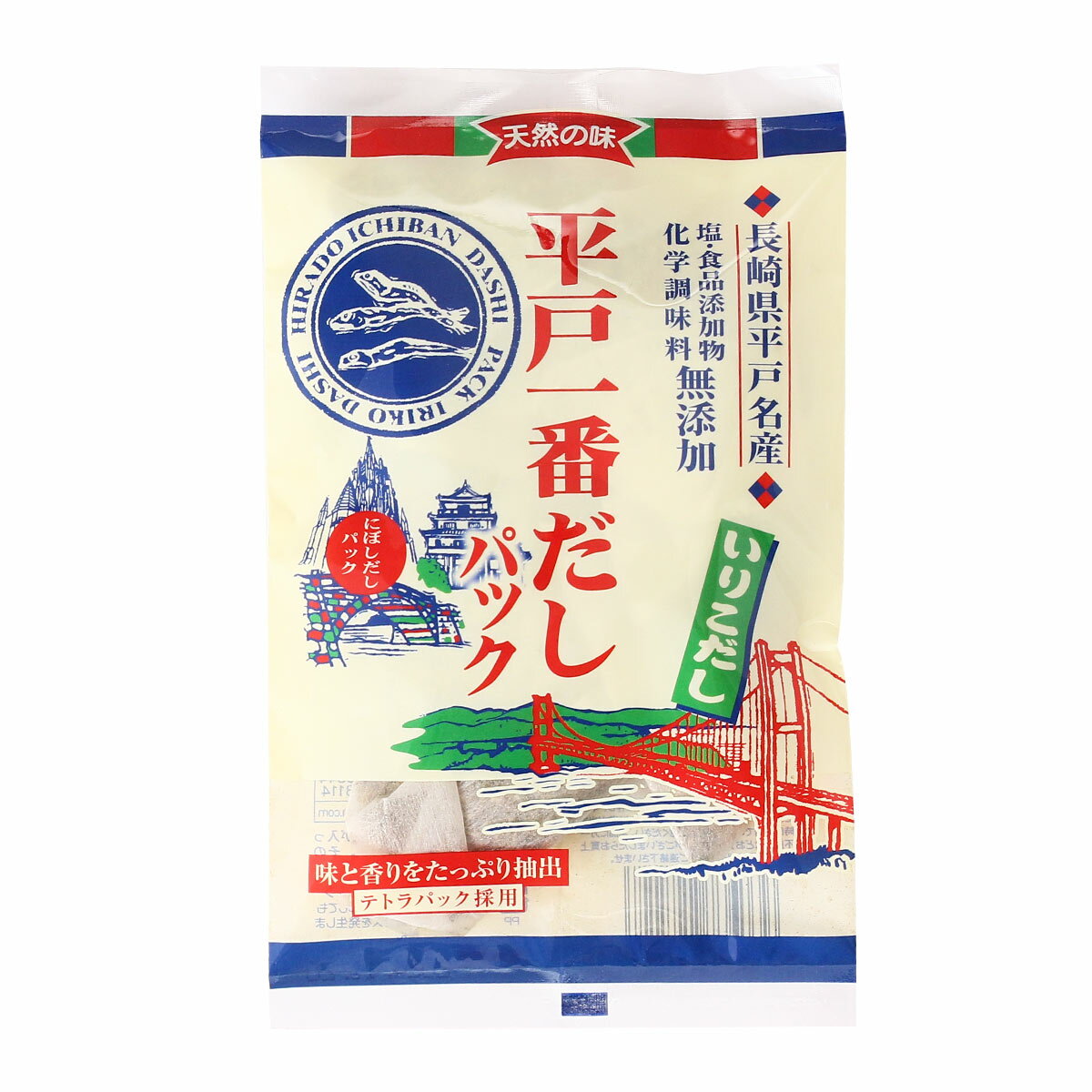 [長田食品] だしパック 平戸一番だしパック 64g 8g 8包 /簡単 便利 だしパック 出汁パック 長崎県 国産 平戸 天然の味 無添加 無塩 ふりかけ 味変 上質 こだわり 厳選素材 ブレンドだし ブレン…