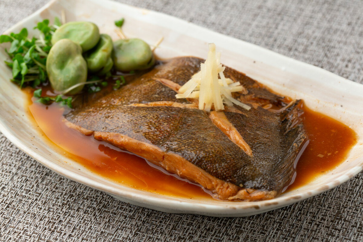 送料無料 海産品 北海道小樽産 かれいの煮つけ 浅羽かれいの煮つけ130g×6袋セット (電子レンジパック) ..