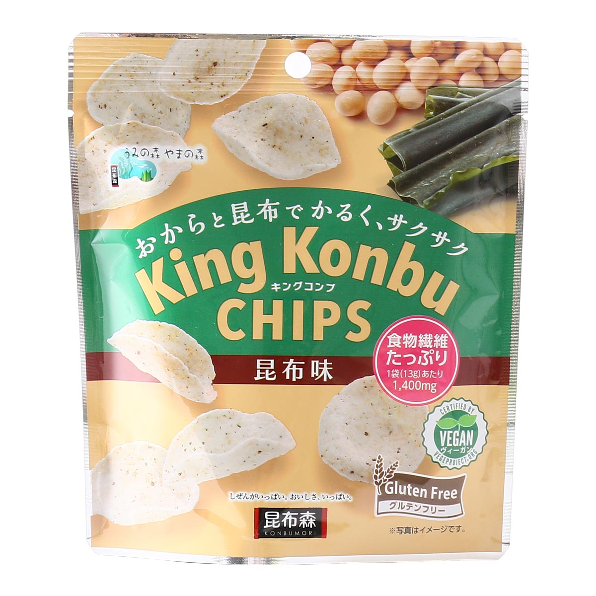 [昆布森] スナック King Konbu チップス