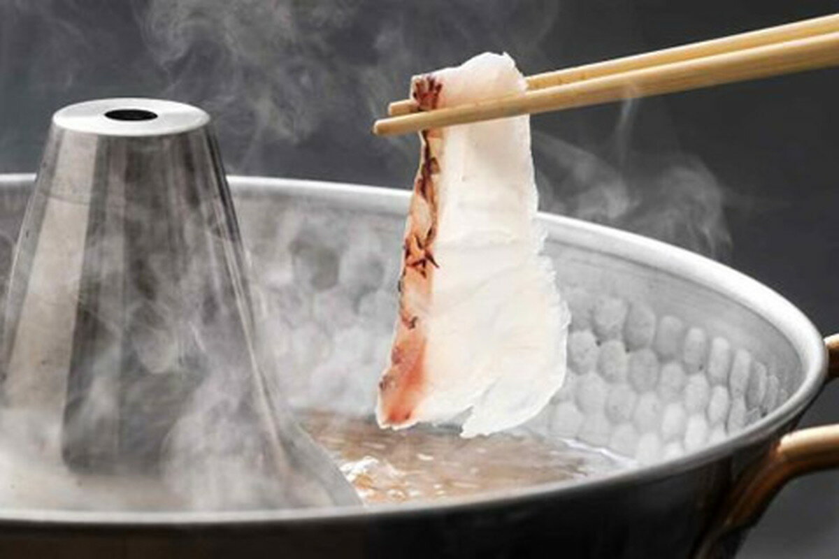 [絆屋] しゃぶしゃぶ 真鯛とかんぱちのしゃぶセット 3~4人前 (真鯛・かんぱちしゃぶしゃぶ用切身各150g..