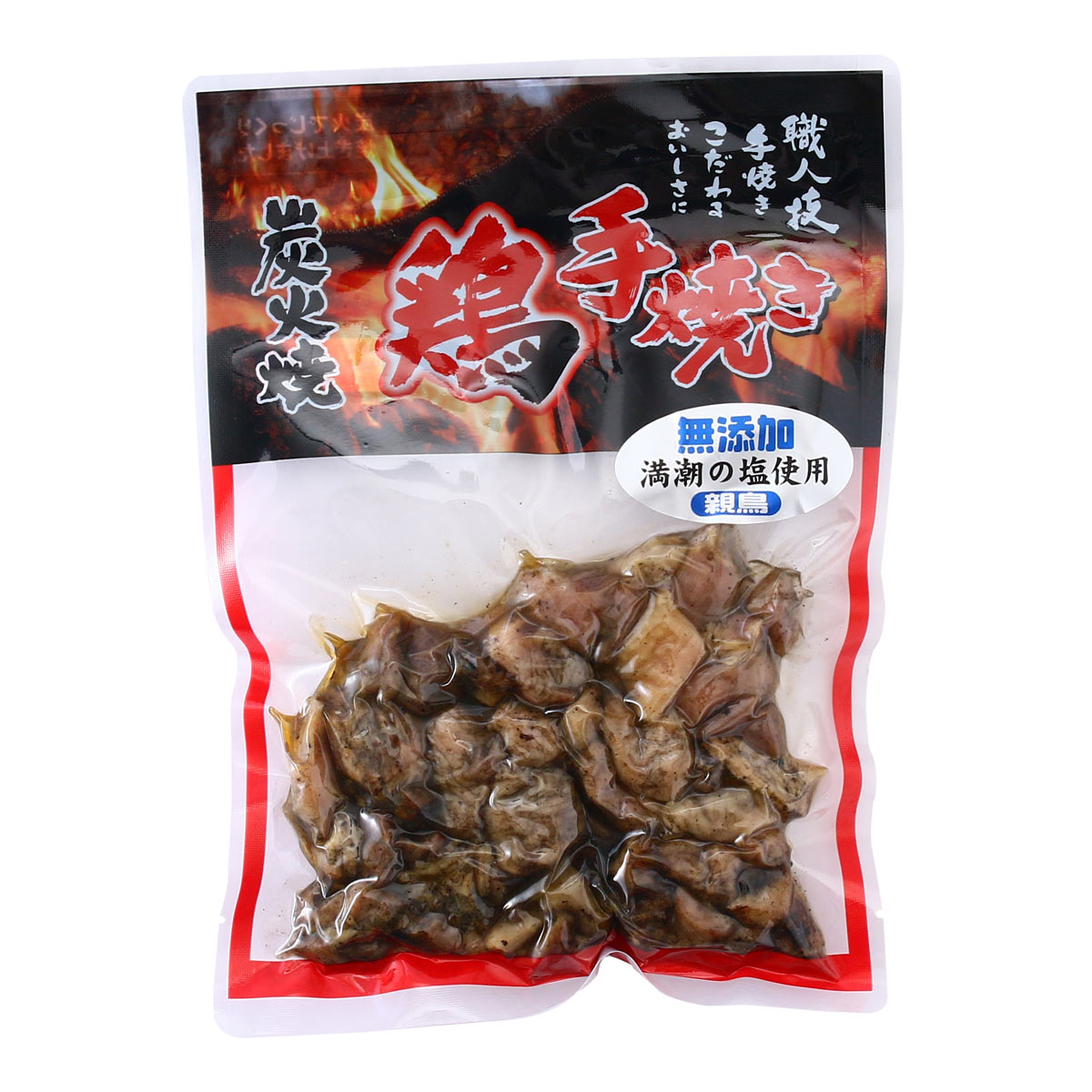 【20%OFF 楽天スーパーSALE限定】惣菜 [ネオフーズ竹森] 鶏手焼 炭火焼 (満潮の塩使用) 180g /宮崎名物..