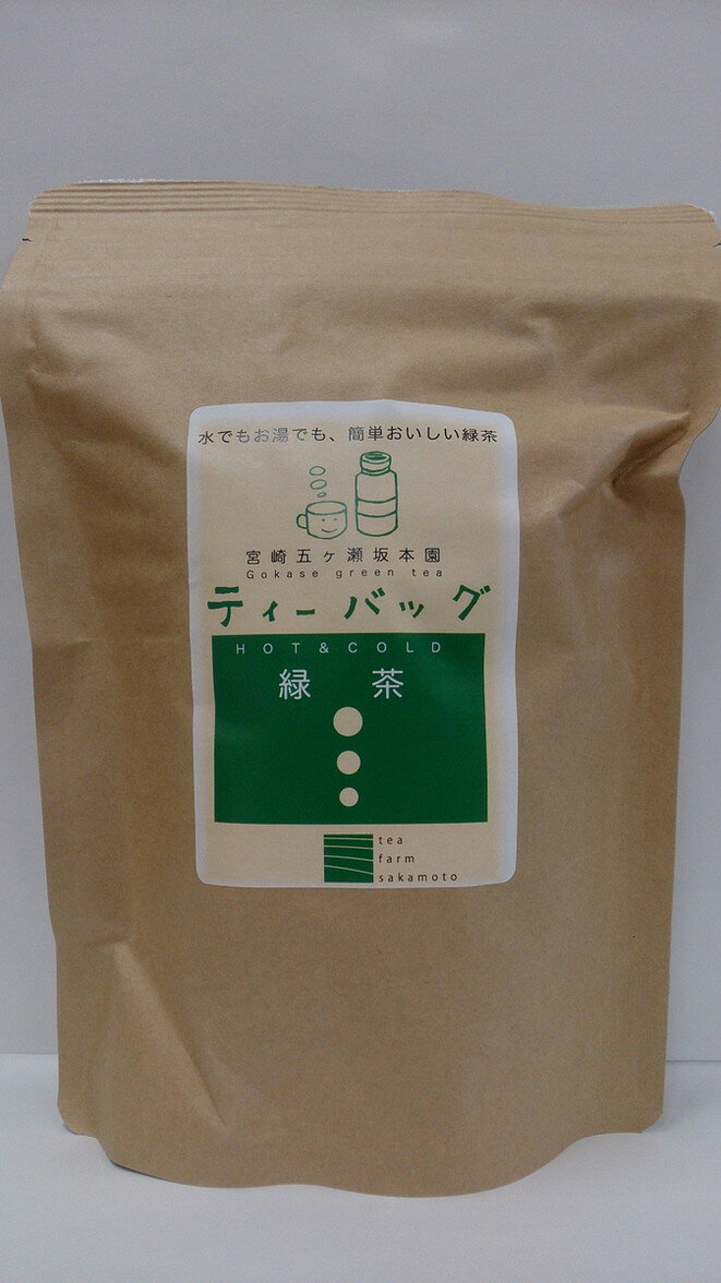 楽天にじデパート楽天市場店宮崎県 水出し 簡単 お取り寄せ グルメ ギフト 坂本園 緑茶ティーパック 5g×40p