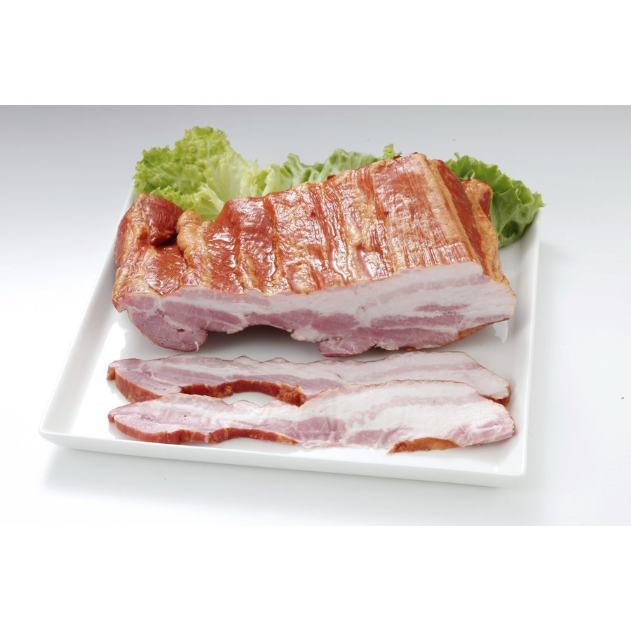 [城川ファクトリー] ベーコン 城川ベーコン 1kg /愛媛 グルメ ベーコン 豚肉 ギフト 贈り物 お中元 お歳暮 キャンプ バーベキュー BBQ 燻製 ドイツ