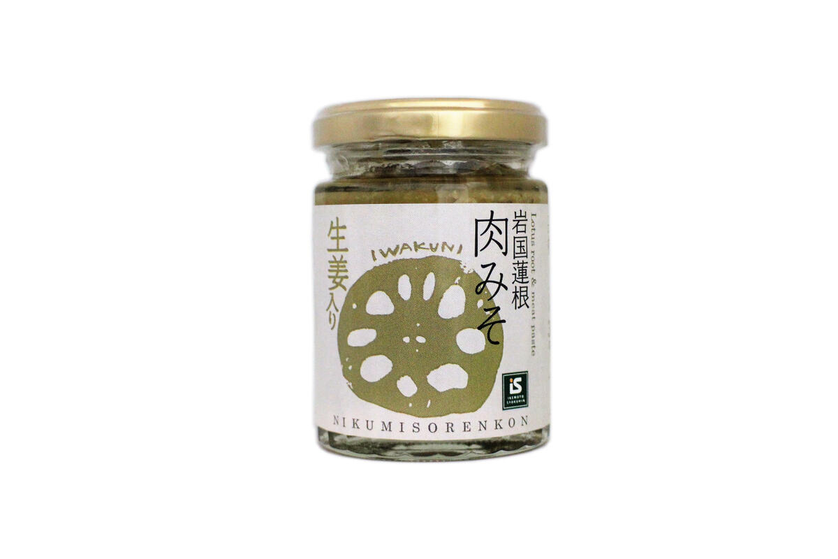 [池本食品] 肉味噌 岩国蓮根 肉みそ 生姜入り 120g/