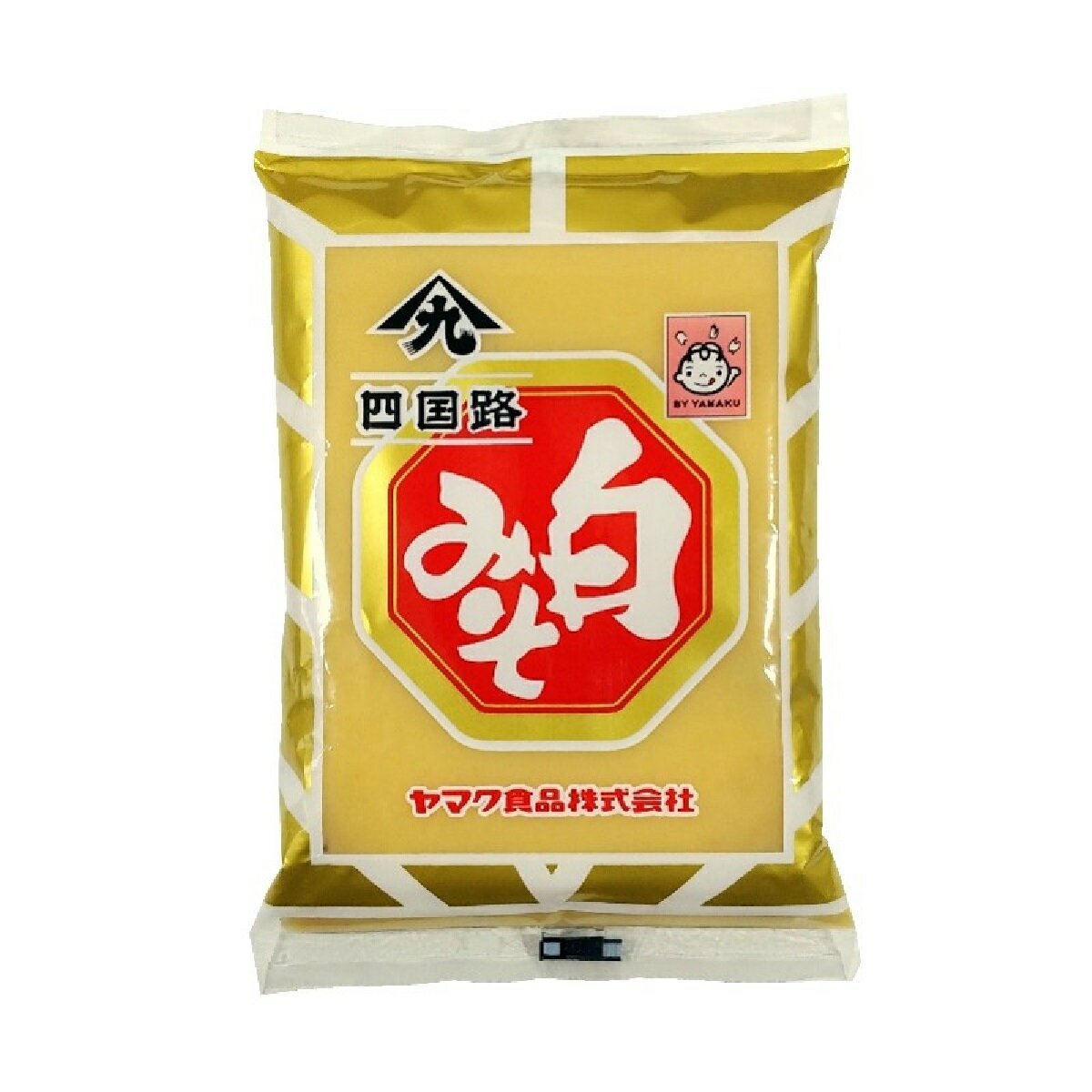 [ヤマク食品] 味噌 白みそ 袋 270g /白味噌 甘口 徳島県 和え物 味噌汁 みそ汁