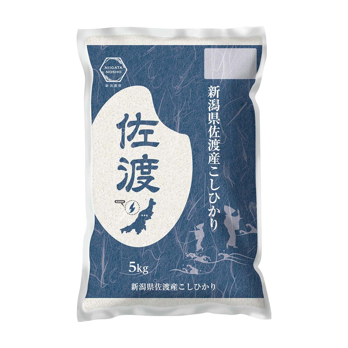 令和7年産 新米 白米 [新潟農商] 佐渡産コシヒカリ 5kg 【発送時期:10月10日頃～】/新潟県産 国産 お米 甘み 粘り 小粒 おにぎり お弁当 食卓 美味しい 白米 ブランド米 精米 こしひかり 予約 産地直送 送料無料