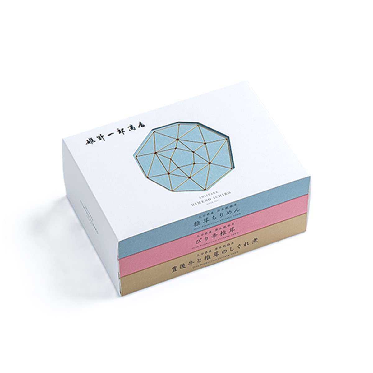 佃煮 [姫野一郎商店] 山の宝石ギフト 3個セット (ぴり辛椎茸、椎茸ちりめん、豊後牛と椎茸のしぐれ煮) /佃煮 しいたけ 大分県 佃煮 薄味 グルメ 贈り物 手土産 ギフト セット つくだ煮 ご飯のお供 お祝い 内祝い 贈り物 快気祝い 香典返し