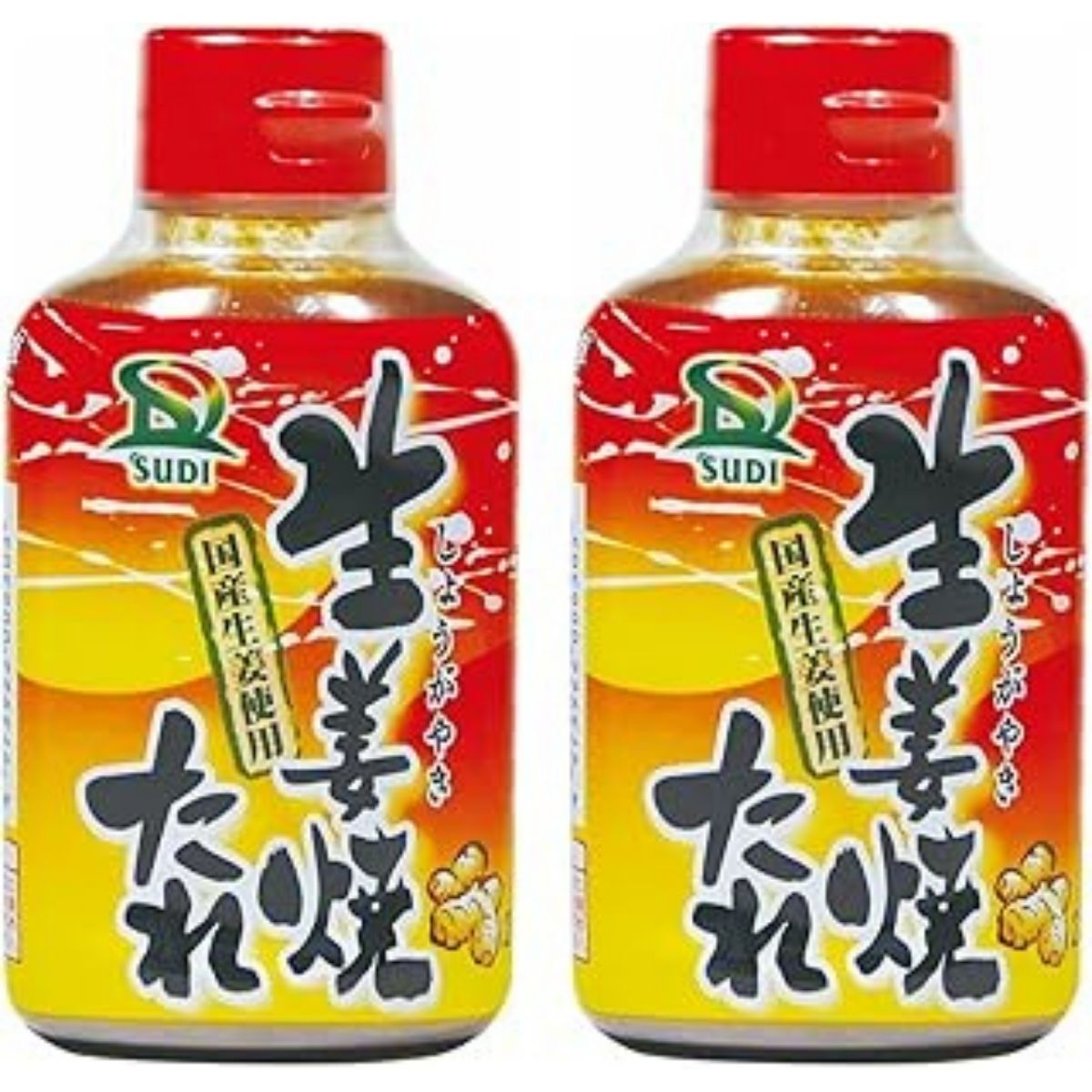 [サンダイナー食品] たれ 生姜焼たれ 200ml×2 /生姜焼き しょうが焼き 料理の素 国産 しょうが にんにく ハチミツ 簡単