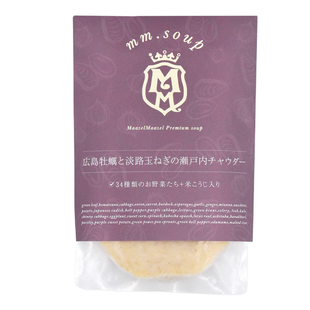 [Maazel Maazel(マーゼルマーゼル)] スープ 広島牡蠣と淡路玉ねぎの瀬戸内チャウダー 180g /スープ 野..