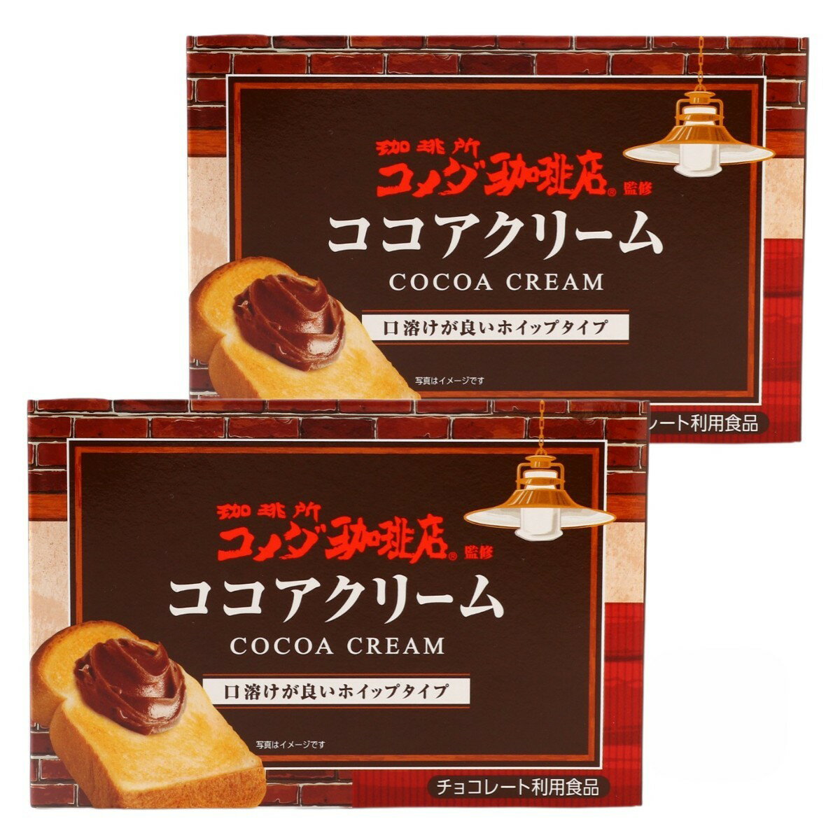 [丸和油脂] ココアクリーム コメダ珈琲店 監修 ココアクリーム 180g×2個セット /コメダ珈琲 コメダ ココア 濃厚 朝食 トースト パン スプレッド クリーム ミルク ホイップ