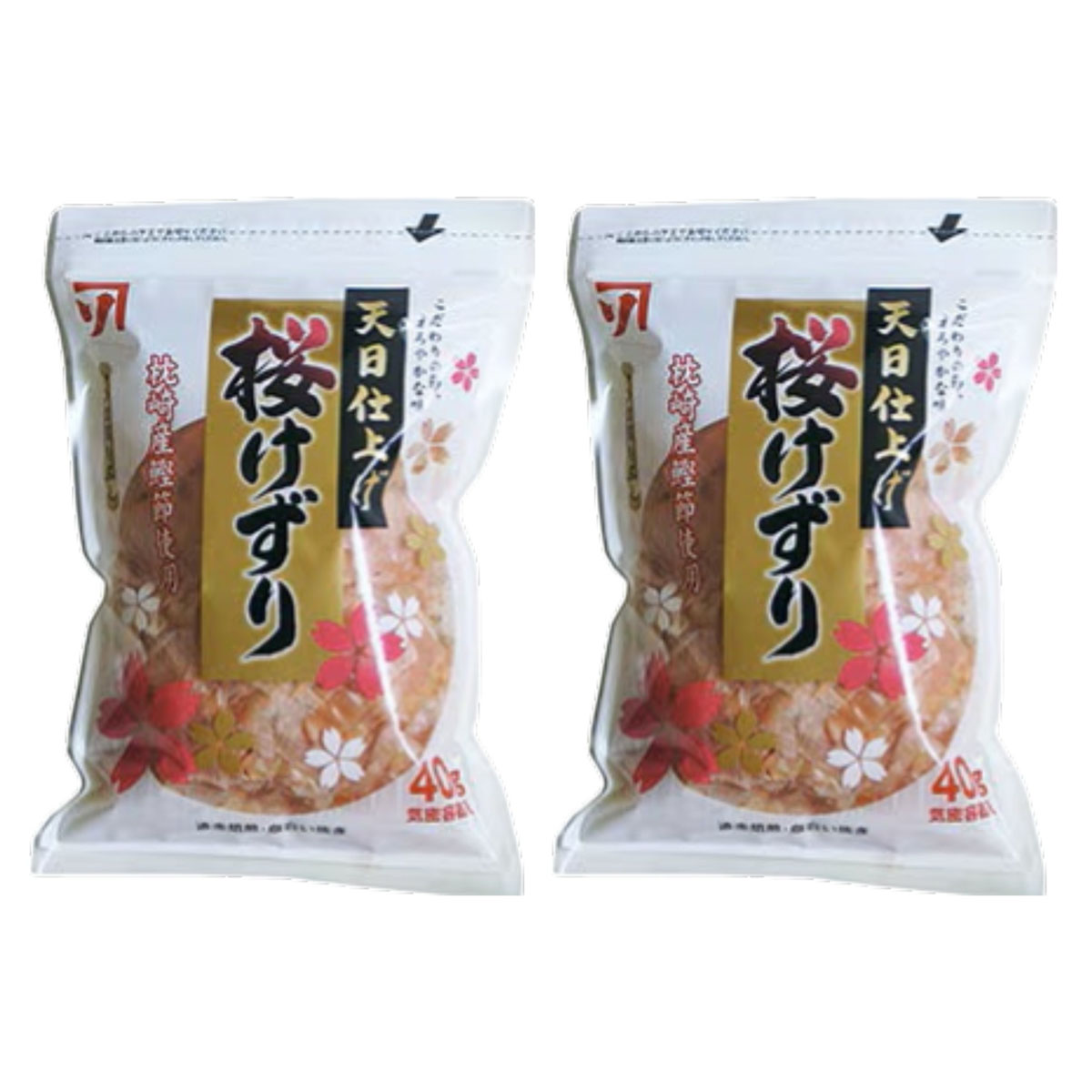 鰹節 桜けずり血合い抜き 40g×2個セット [カネソ22] /かつお節 かつおぶし 鰹節 かつお削りぶし 桜削り 枕崎産鰹節 血合い抜き かつお 国産 天日仕上げ トッピング お好み焼き たこ焼き 冷奴 サラダ 焼きなす おひたし