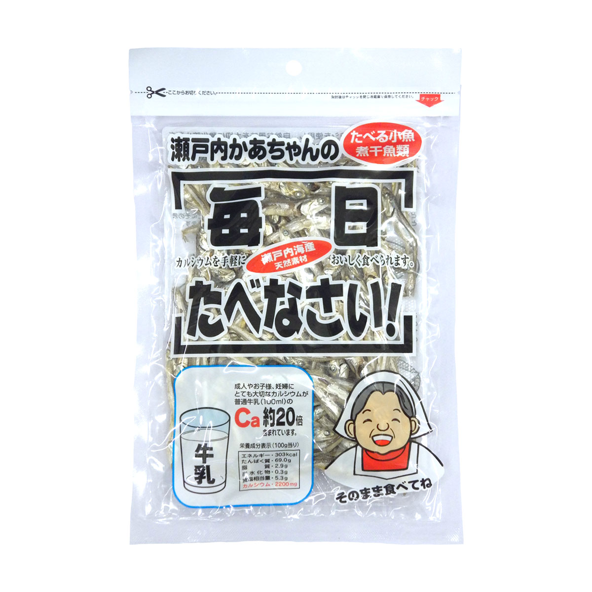 【商品特徴】瀬戸内海産の良質な片口いわしを使用し、自然な風味を大切に、酸化防止剤を使用せずに作りました。 煮干しには、カルシウムを多く含んでいます。 特に育ちざかりのお子様や、牛乳が苦手なお子様のカルシウム補給にも欠かせません。 煮干しを毎日食べて、元気いっぱい! 商品説明メーカー所在地 原材料 片口いわし(瀬戸内海産)、食塩 サイズ 280×187×15(mm) 原産国 日本 内容量 50g アレルギー表示 なし 温度帯 常温 メーカー名 株式会社オカベ愛媛県伊予市市場150番地