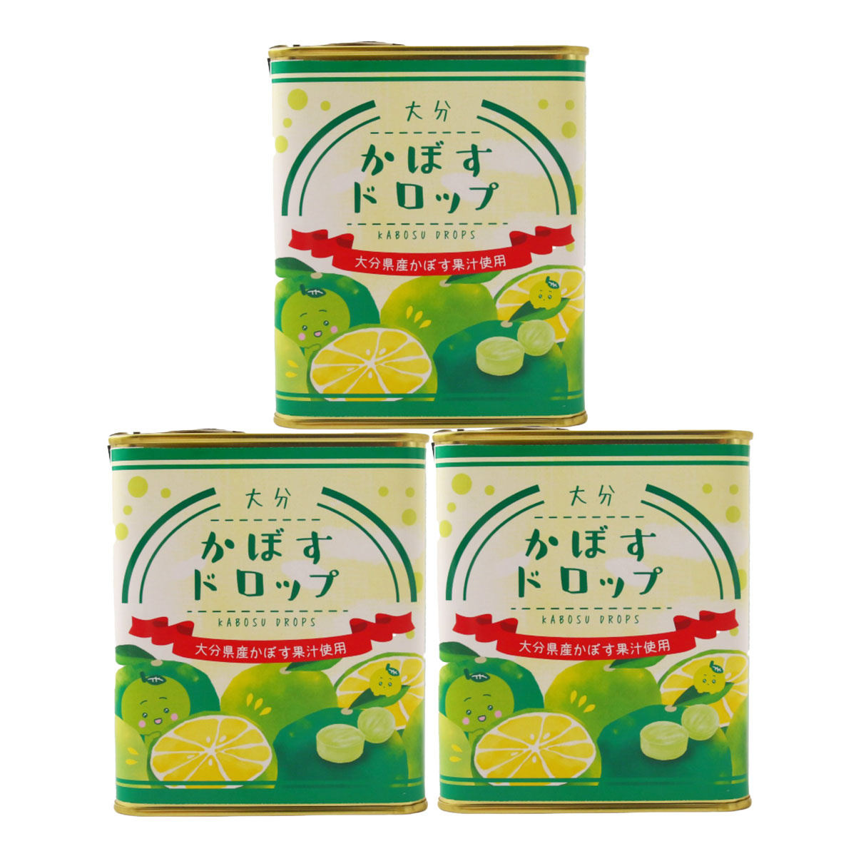 【商品特徴】大分県産かぼす果汁を使用したキャンディです。 なつかしいデザインの缶入りドロップです。 大分のお土産にぜひどうぞ。 商品説明メーカー所在地 原材料 砂糖(国内製造)、水飴、かぼす果汁(大分県産)／酸味料、香料、紅花色素、クチナシ色素 サイズ 32×80×99(mm) 原産国 日本 内容量 80g×3 アレルギー表示 なし 温度帯 常温 メーカー名 有限会社岩見商事大分県別府市西野口町6-5