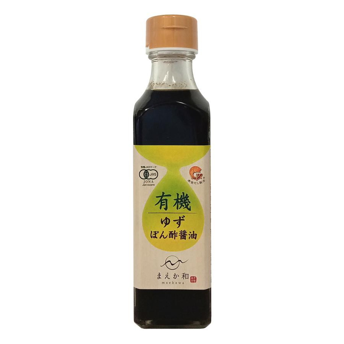 【楽天スーパーセール 10%オフ】 醤油 [マエカワテイスト] 有機 ゆずぽん酢醤油 200ml /しょうゆ ポン酢 調味料 ポン酢醤油 万能調味料 国産 有機醤油 さっぱり