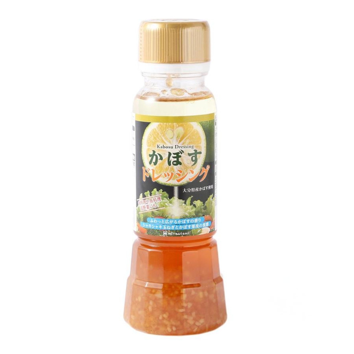 [ミツイシ] ドレッシング かぼすドレッシング 170ml /ドレッシング 大分県 国産 カボス サラダ 果肉入り 調味料 万能 シャキシャキ 鍋 お土産
