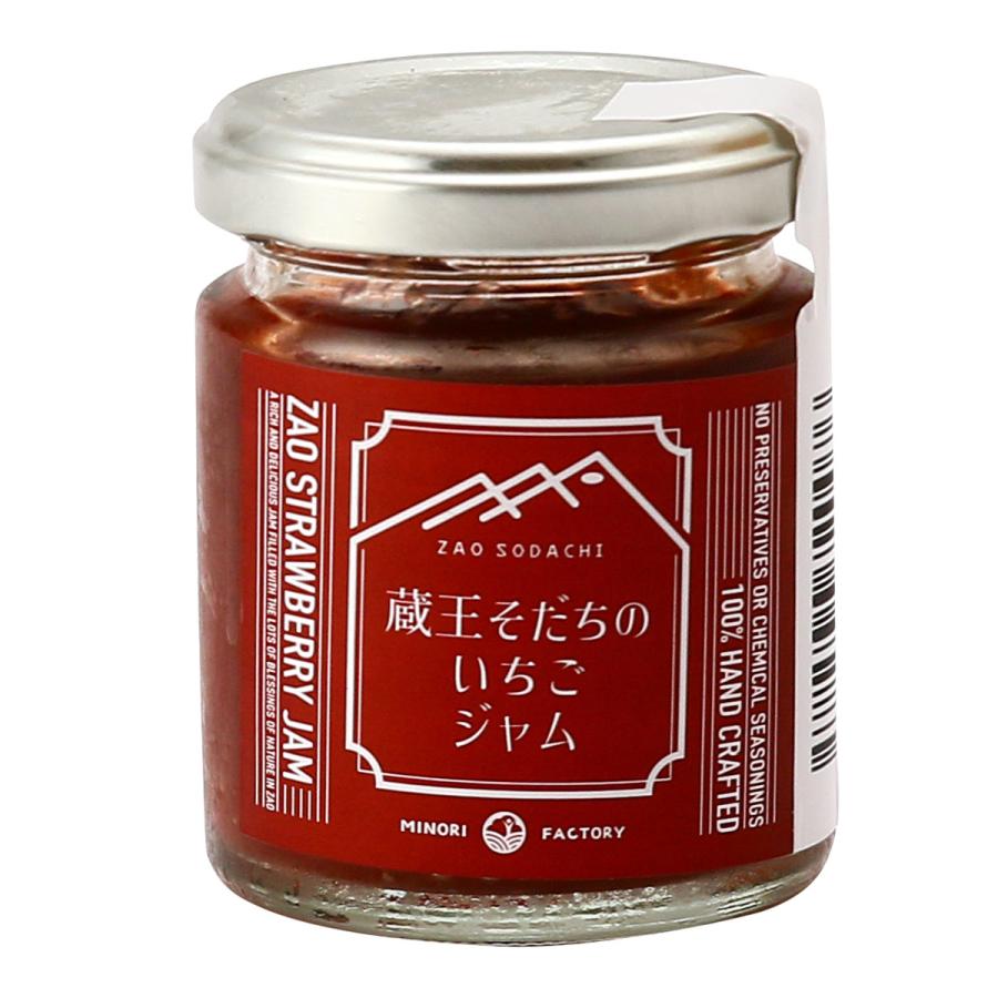【商品特徴】まるごといちごを使ったゴロゴロいちごジャムです。 砂糖を極力少なく、自然な甘さのジャムに仕上げています。 地元産の採れたていちごをまるごと使った果実感いっぱいのジャムです。 果汁比率の高いのが特徴です。 商品説明メーカー所在地 原材料 いちご(宮城県産)、グラニュー糖、レモン汁 サイズ 73×57×57(mm) 原産国 日本 内容量 100g アレルギー表示 なし 温度帯 常温 メーカー名 一般社団法人みのり宮城県白石市福岡長袋字中ノ在家前13-7