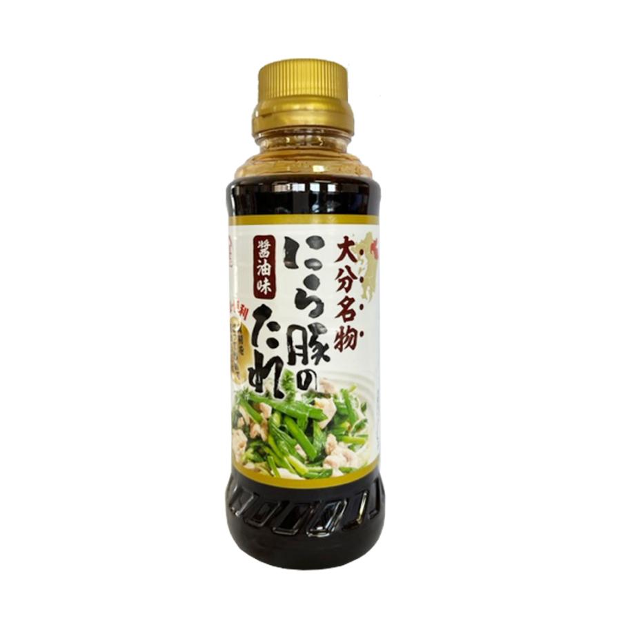 たれ [フジジン] にら豚のたれ 255ml /簡単 便利 九州 大分 大分名物 ご当地グルメ にら豚 簡単便利 フジジン たれ 調味料 醤油味 おおいた名物 ニラ豚 丼 どんぶり 炒めるだけ お土産 手抜き料理 タレ たれ