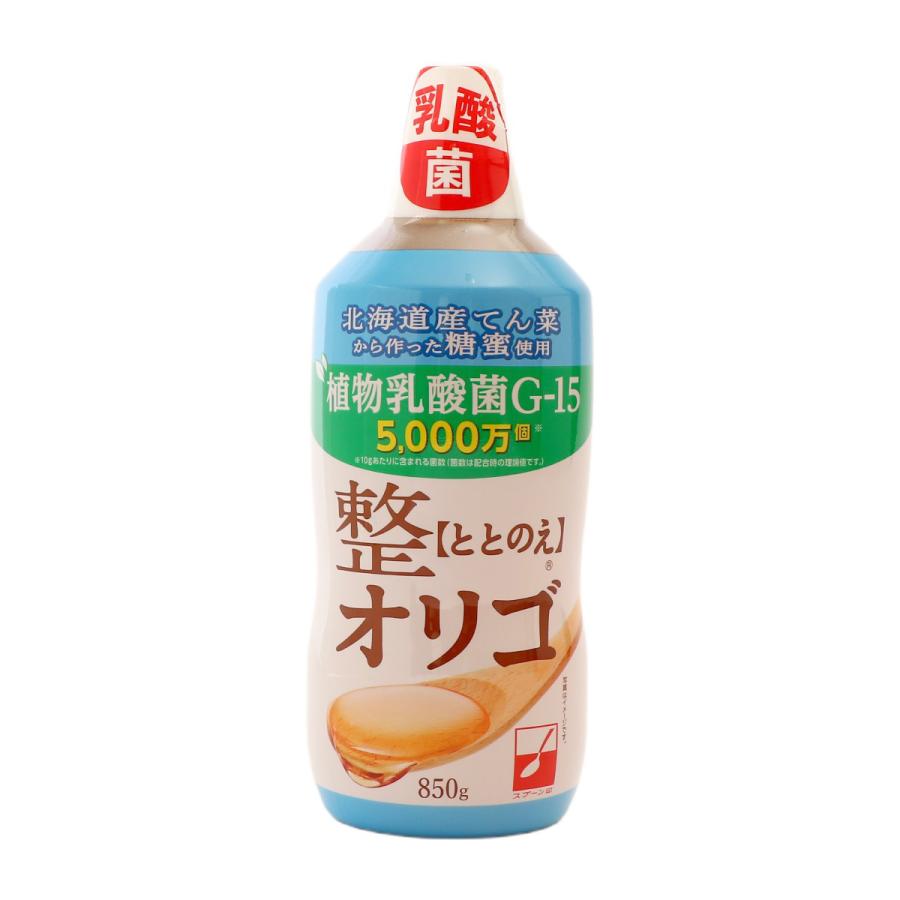 【楽天スーパーセール 10%オフ】 整【ととのえ】オリゴ乳酸菌 850g [DM三井製糖] /国産 ととのえ オリゴ 乳酸菌 植物 G-15 シロップ 液体 善玉菌 ビフィズス菌 てん菜糖 料理 飲み物 スプーン印