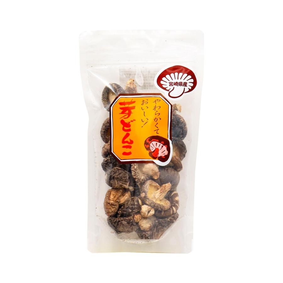 【商品特徴】やわらかくておいしい宮崎県産の芽どんこです。 水で時間をかけてもどすのが一番です。 もどした汁は捨てないで、スープ、料理のだしにお使いください。 冷蔵庫に入れてもどすと風味がよくもどります。 足の部分が柔らかくなるのが目安です。 商品説明メーカー所在地 原材料 しいたけ(原木) 原料原産地名:宮崎産 サイズ 210×120×50(mm) 原産国 日本 内容量 45g アレルギー表示 なし 温度帯 常温 メーカー名 株式会社岡田商店宮崎県東臼杵郡美郷町北郷宇納間63