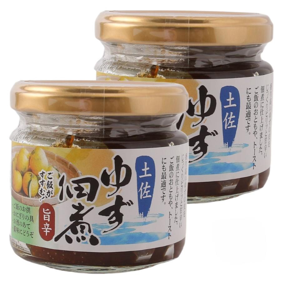 [だるま味噌] ゆず佃煮 土佐 ゆず佃煮 旨辛 120g×2個セット /佃煮 つくだ煮 ゆず佃煮 瓶入り 白ごはん ごはんのお供 瓶入り お酒のあて 薬味 高知県 土佐 四万十 お土産