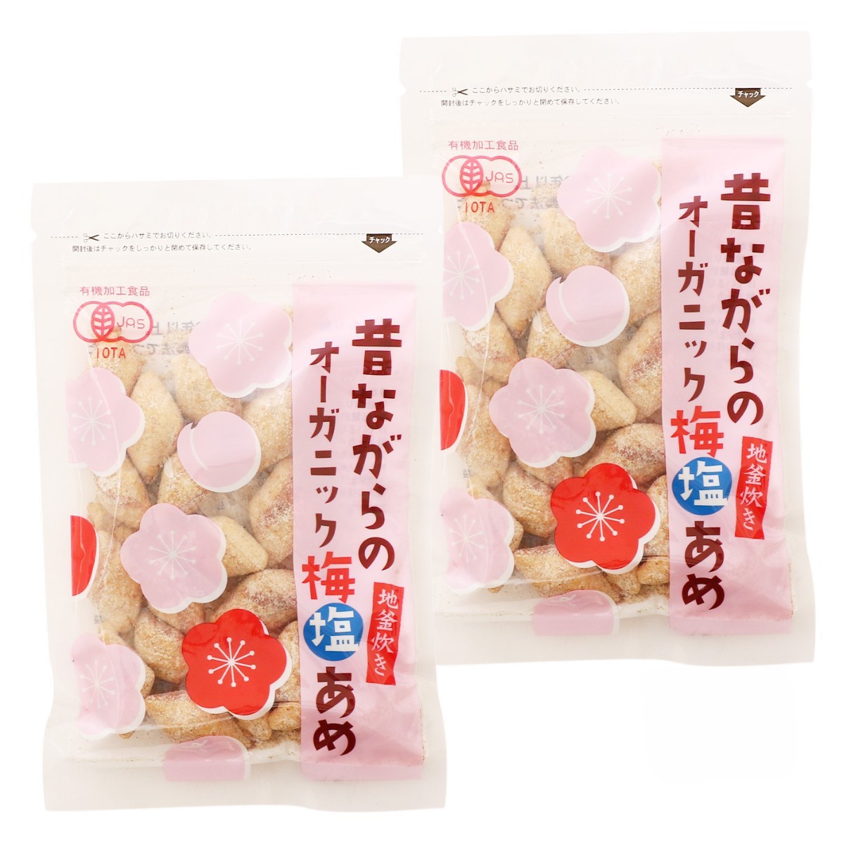 【商品特徴】職人の手仕事で丁寧に仕上げた、懐かしい味わいの梅塩あめ。 オーガニック原料を使用し、地釜炊き製法で作りました。 気温や湿度に合わせて職人が見極める、昔ながらの製法だからこそ生まれる、やさしく奥深い味わい。 梅の酸味と塩のまろやかさが絶妙に調和した、心に残る一粒です。 商品説明メーカー所在地 原材料 オーガニックシュガー(アルゼンチン製造)、オーガニック米飴(国内製造)、はったい粉(裸麦、大麦)(国内製造)、オーガニック梅フレーク(国内製造)、食塩(国内製造)、オーガニックビーツパウダー(国内製造)、(一部に小麦を含む) サイズ 189×240×18(mm) 原産国 アルゼンチン 内容量 60g×2 アレルギー表示 小麦 温度帯 常温 メーカー名 株式会社 島酒家沖縄県南城市玉城字屋嘉部234-4