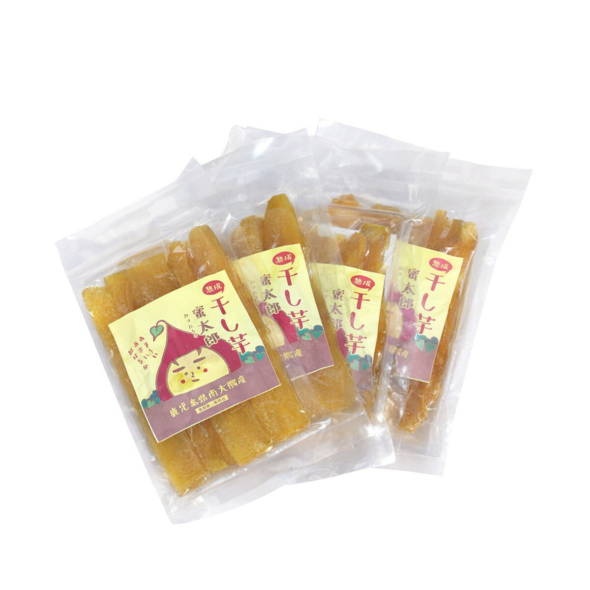 【商品特徴】鹿児島県産のさつまいも「紅はるか」を使用した干し芋です。 合成保存料、着色料、甘味料等の類は一切使用しておりません。 デザートやお茶菓子としてそのままお召し上がりください。 トースターなどで炙ると更に甘みが増し美味しくいただけます。 商品説明メーカー所在地 原材料 さつま芋 紅はるか(鹿児島県産) 原産国 日本 内容量 130g×4枚 アレルギー表示 なし 温度帯 常温 メーカー名 株式会社シーアグジャパン鹿児島県肝属郡南大隅町3912