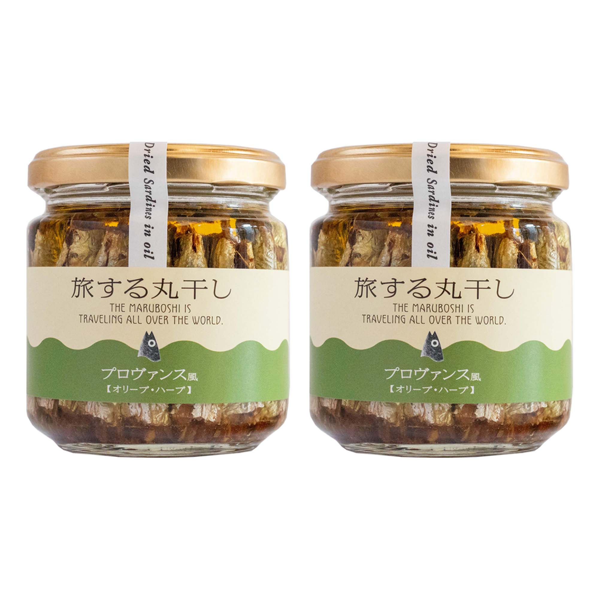 【楽天スーパーセール 10%オフ】 ドライいわしオイル漬け [下園薩男商店] 旅する丸干し プロヴァンス風 140g (固形量50g)×2本セット /おつまみ オイルサーディン オイル漬け ウルメイワシ 鹿児島 国産 ご当地グルメ ハーブ漬け イワシ瓶詰