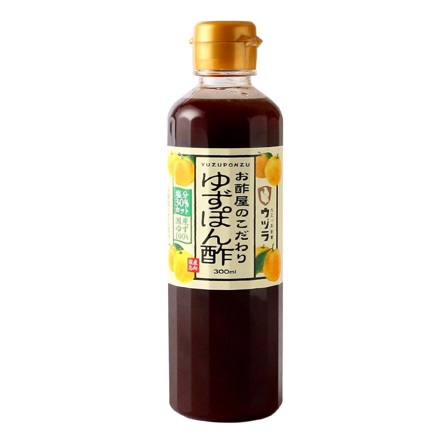 ポン酢 [大興産業] お酢屋のこだわり ゆずぽん酢 300ml /ポン酢 ぽん酢 調味料 こだわり お酢屋 ウヅラ 国産 岡山県 専門店 ゆずぽん酢 柚子ぽん酢 鍋 湯豆腐
