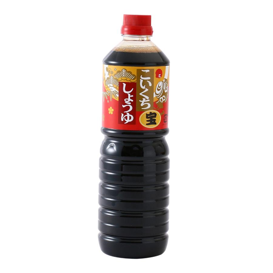 [橋栄醤油みそ] しょうゆ こいくちしょうゆ 宝 PET 1L /しょうゆ 醤油 石川県 本醸造醤油 調味料 石川醤油 金沢 1リットル ペットボトル 職人 古都金沢 本物 石川醤油 万能醤油 こいくち 高級本醸造