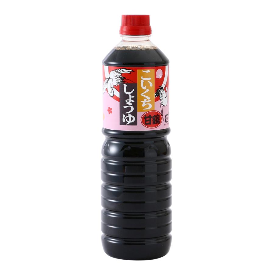 【商品特徴】甘口で旨味はやや濃い目となっている濃口醤油です。 石川醤油「甘鶴」濃口醤油は甘口で、旨さはやや濃い目の濃口醤油です。 甘さが好きな方に好評で、煮物にも古都・金沢で、代々受け継がれた製法を守り続け、常に本物の味と香りを求め続けた先の職人たち。 その職人たちの心を引き継ぎ、製造を続けてきた石川醤油さまの味を弊社が引き継ぐことになりました。 甘さが好きな方に人気の濃口醤油として好評です。 使える濃口醤油です。 商品説明メーカー所在地 原材料 アミノ酸液(国内製造)、食塩、脱脂加工大豆、小麦、砂糖類(砂糖、ぶどう糖果糖液糖、水あめ)、ソルビトール、酒精、調味料(アミノ酸等)、甘味料(サッカリンNa、ステビア、甘草)、カラメル色素、ビタミンB1 サイズ 270×80×80(mm) 原産国 日本 内容量 1L アレルギー表示 大豆、小麦 温度帯 常温 メーカー名 橋栄醤油みそ株式会社石川県金沢市大野町1-30