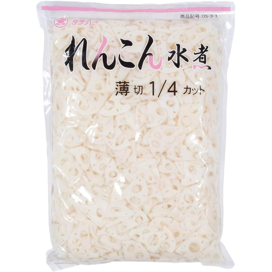 れんこん [タチバナ食品] 薄切り れんこん 水煮14カット 1kg /業務用 蓮根 レンコ...