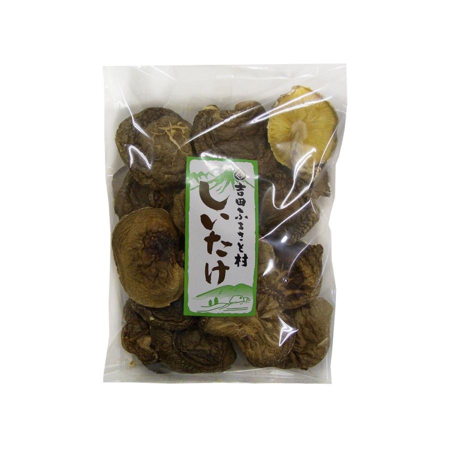 【商品特徴】原木栽培された肉厚で風味も豊かな椎茸です。 商品説明メーカー所在地 原材料 原木椎茸(島根県産) サイズ 290×195×50(mm) 原産国 日本 内容量 80g アレルギー表示 なし 温度帯 常温 メーカー名 株式会社吉田ふるさと村島根県雲南市吉田町吉田1047-2