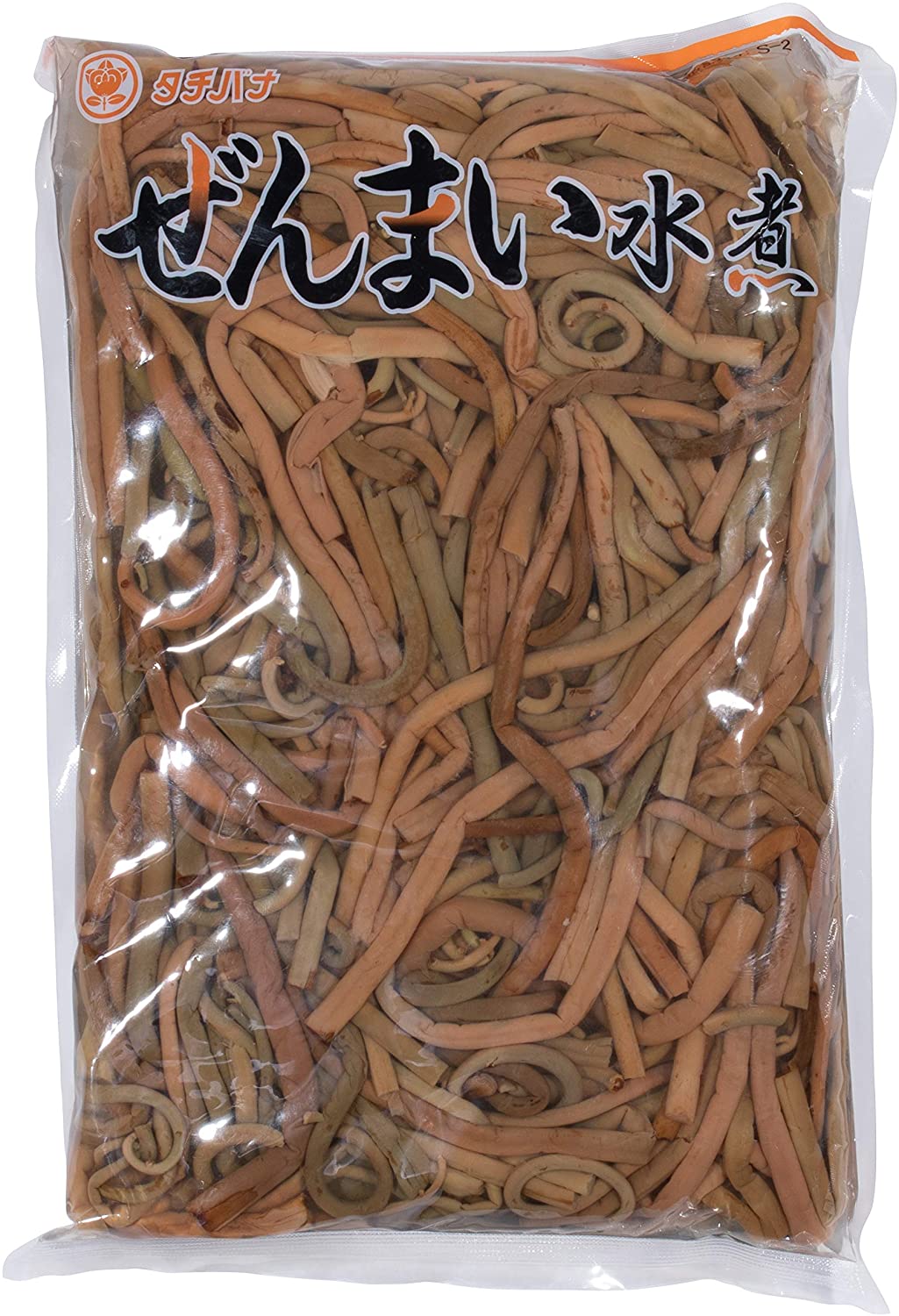 【スーパーセール価格】[タチバナ食品] ぜんまい 水煮 1kg/業務用/ゼンマイ/山菜/お浸し/煮物 1