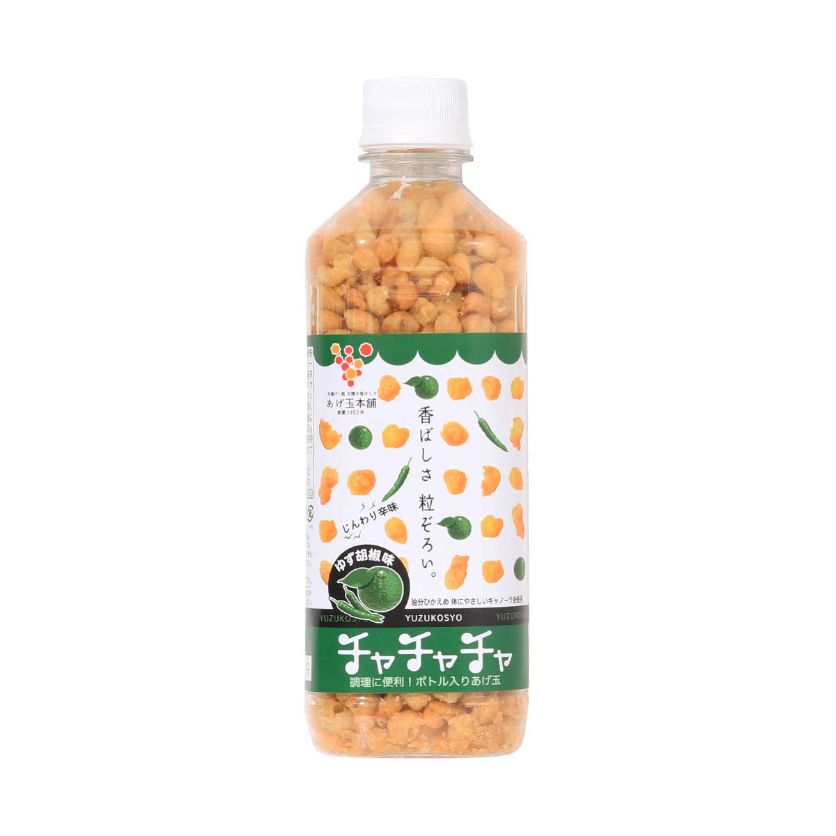 [協和食品工業] あげ玉 チャチャチャゆず胡椒味 100g /あげ玉 つまみ スナック ゆず胡椒味 味変 サクサク うわのせのサムネイル