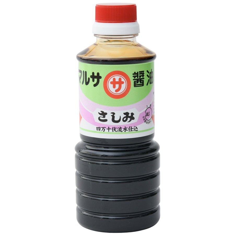 [マルサ醤油] 四万十伏流水仕込 さしみ醤油 360ml /